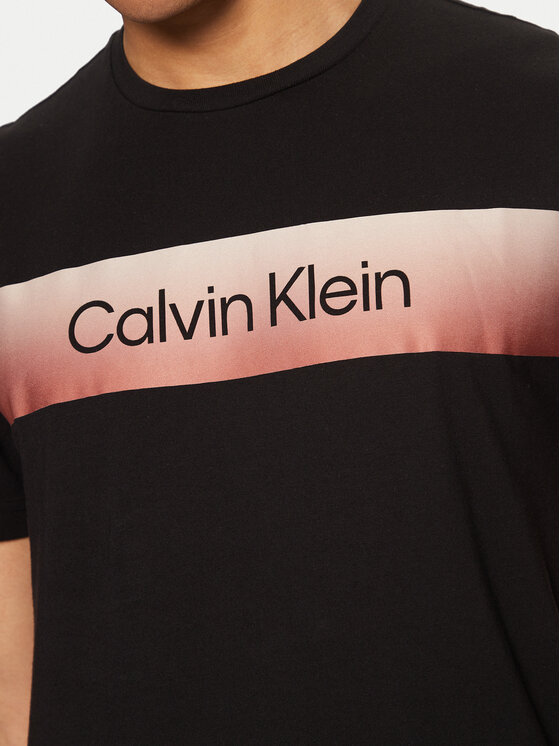 Calvin Klein Calvin Klein T-shirt K10K114163 Crna Regular Fit