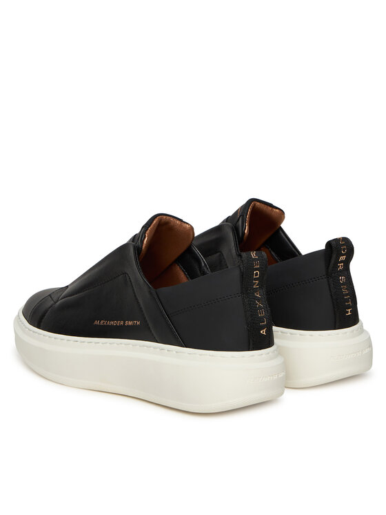 Alexander Smith Снікерcи Alexander Smith Wembley Slip-On-ASBCWLW Чорний