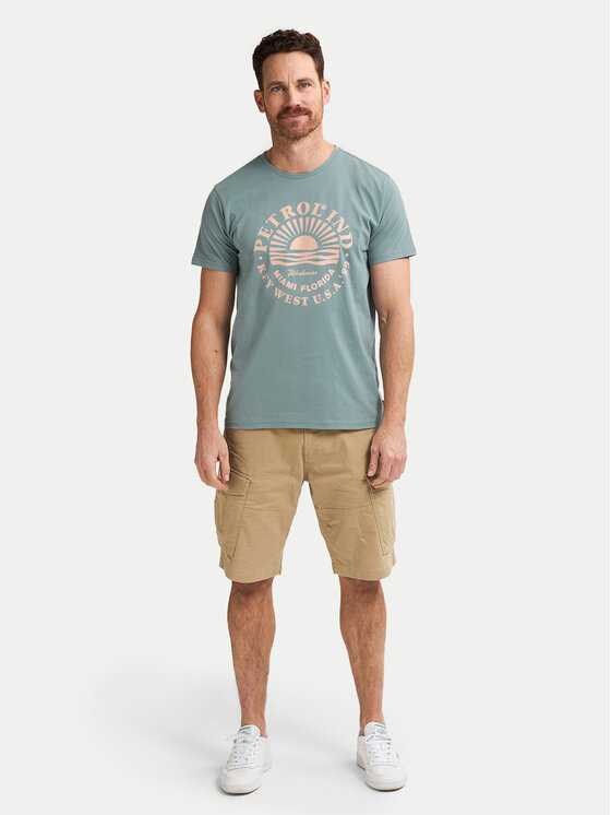 Petrol Industries Petrol Industries Camiseta M-1050-TSR127 Azul Regular Fit