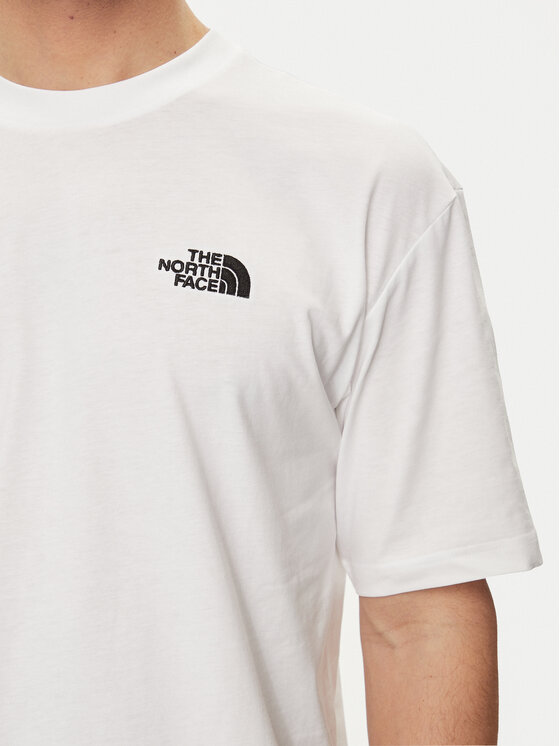 The North Face The North Face Camiseta Simple Dome NF0A87NR Blanco Oversize