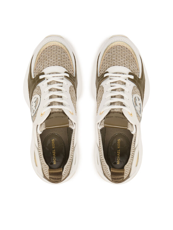 MICHAEL Michael Kors Снікерcи MICHAEL Michael Kors Zuma 43T6ZUFS2L Бежевий