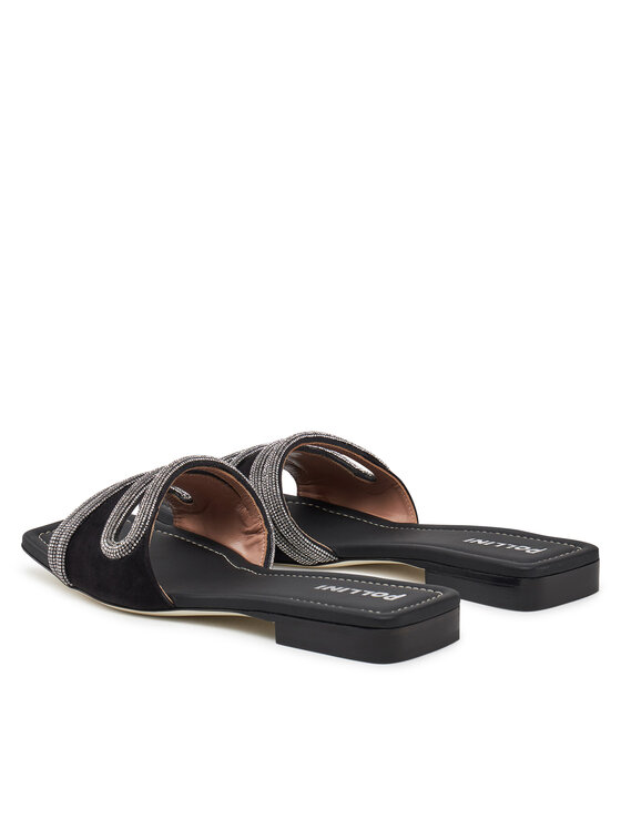 Pollini Шльопанці Pollini SA28071C1MTA0000 Чорний