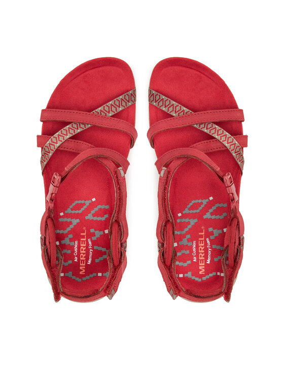 Merrell Sandály Merrell Terran Lattice II J001054 Červená