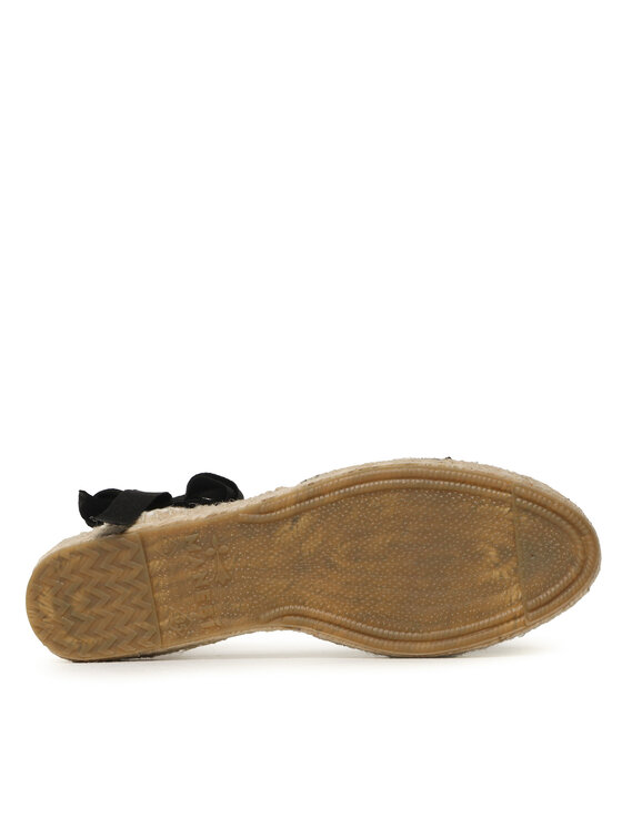Manebi Espadrile Manebi Valencia Espadrilles K 1.0 P0 Črna