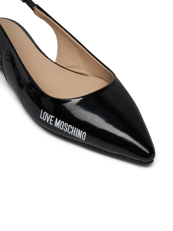 LOVE MOSCHINO Балетки LOVE MOSCHINO JA11021G1MIH0000 Чорний