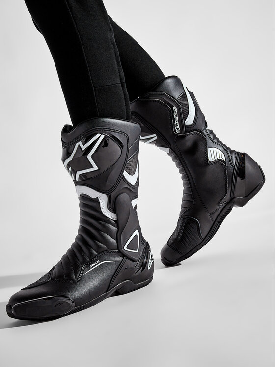 Alpinestars Motociklu zābaki Alpinestars Smx-6 V2 2223017-12 Balts