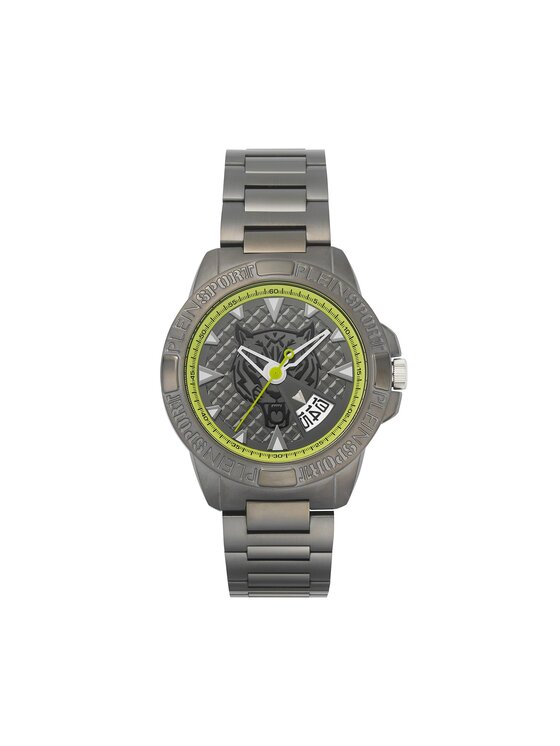 Plein Sport Годинник Plein Sport Touchdown PSFBA1023 Срібний