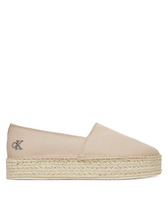 Calvin Klein Jeans Alpargatas Calvin Klein Jeans Flatform Esdparille Mg/Hdw YW0YW01737 Rosa