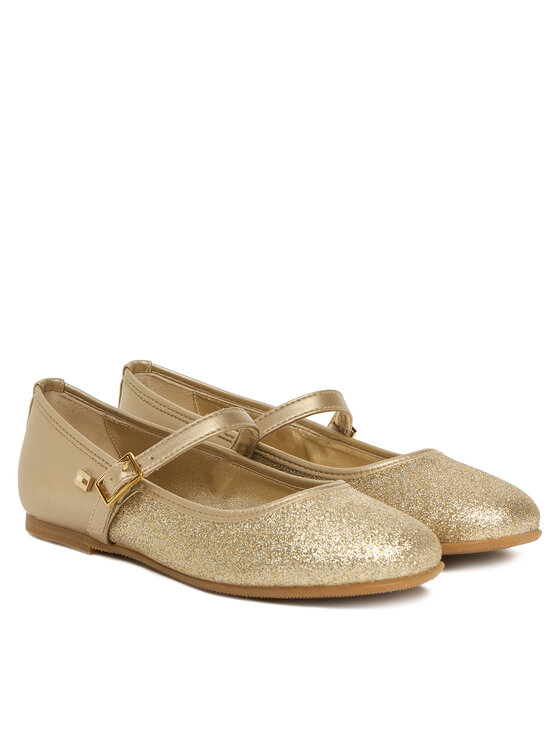 Tommy Hilfiger Balerini Tommy Hilfiger Ballerina T4A3-33930-0572 S Auriu
