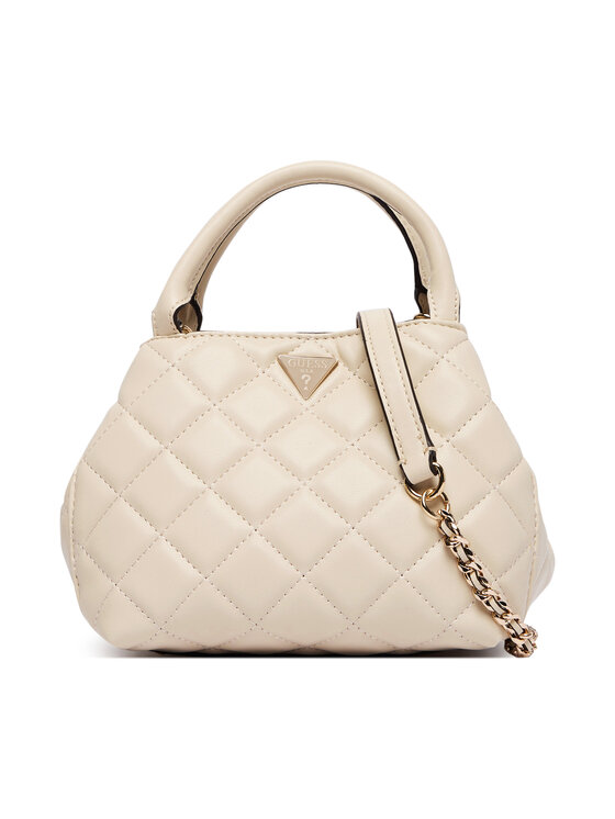 Guess Torebka Guess Juliet Mini HWQG24 56710 Kremowy