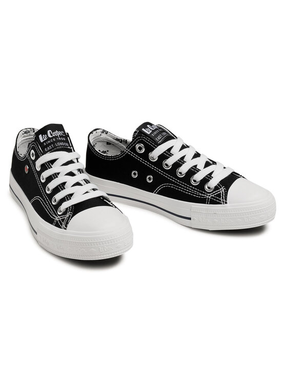 Lee Cooper Plátenky Lee Cooper LCW-21-31-0097L Čierna