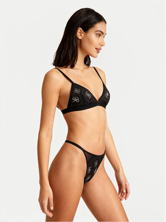 Guess Guess Conjunto de lencería O5BG05 K1740 Negro