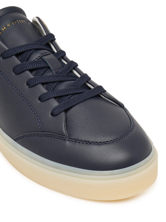 Tommy Hilfiger Sneakersy Tommy Hilfiger Th Chic Sneaker Elevated FW0FW09400 Granatowy