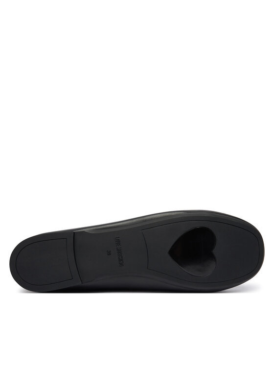 LOVE MOSCHINO Балеринки LOVE MOSCHINO JA11111G1OIE0000 Черен