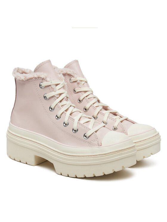 Converse Кеди Converse Chuck Taylor All Star Lugged Heel Sherpa A09346C 662 Рожевий