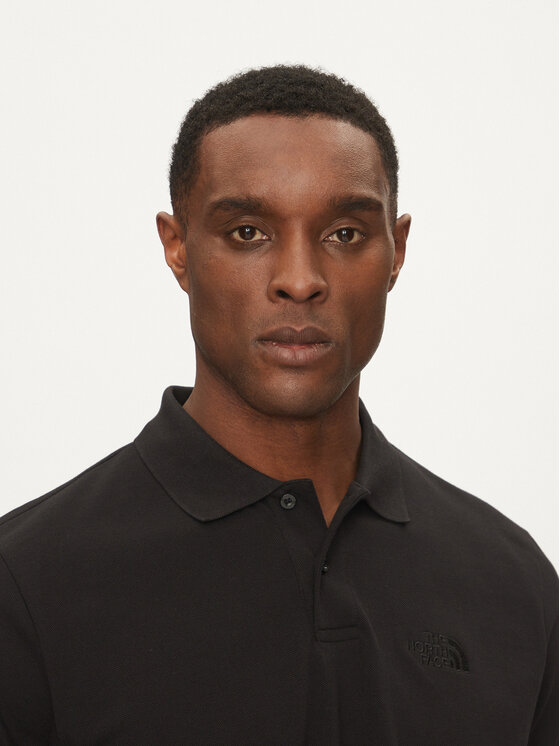 The North Face The North Face Polo majica Essential NF0A8C1P Črna Regular Fit