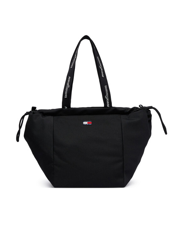 Tommy Jeans Kabelka Tommy Jeans Tjw Ess Daily Tote AW0AW18771 Čierna