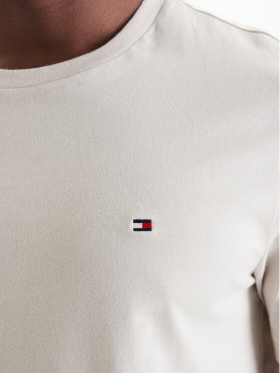 Tommy Hilfiger Tommy Hilfiger Póló Ess Seasonal MW0MW39995 Bézs Regular Fit