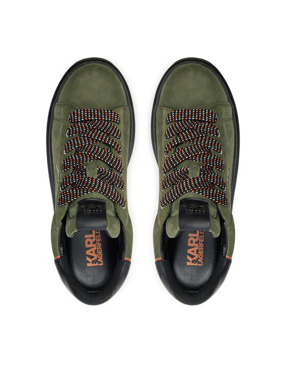 KARL LAGERFELD Sneakersy KARL LAGERFELD KL52536F Zelená