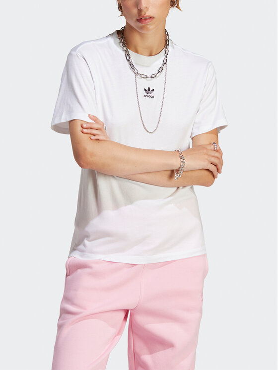 adidas adidas T-Shirt Adicolor Essentials Regular T-Shirt IC1831 Λευκό Regular Fit