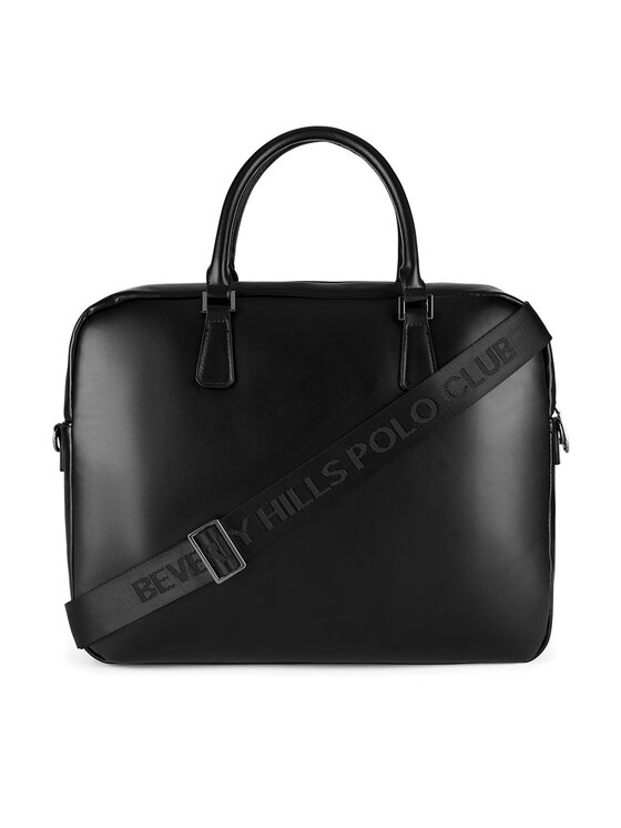Beverly Hills Polo Club Чанта за лаптоп Beverly Hills Polo Club CWBEO-BHPC-L-016-07. Черен