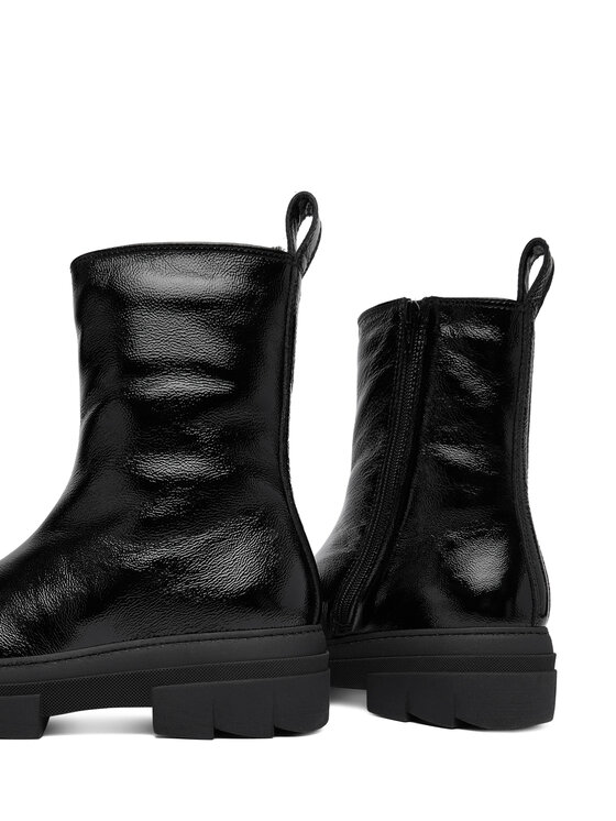 Furla Členková obuv Furla Gum YI59FGU-BX4218-O6000-4-401-20-AL-3600 S Čierna