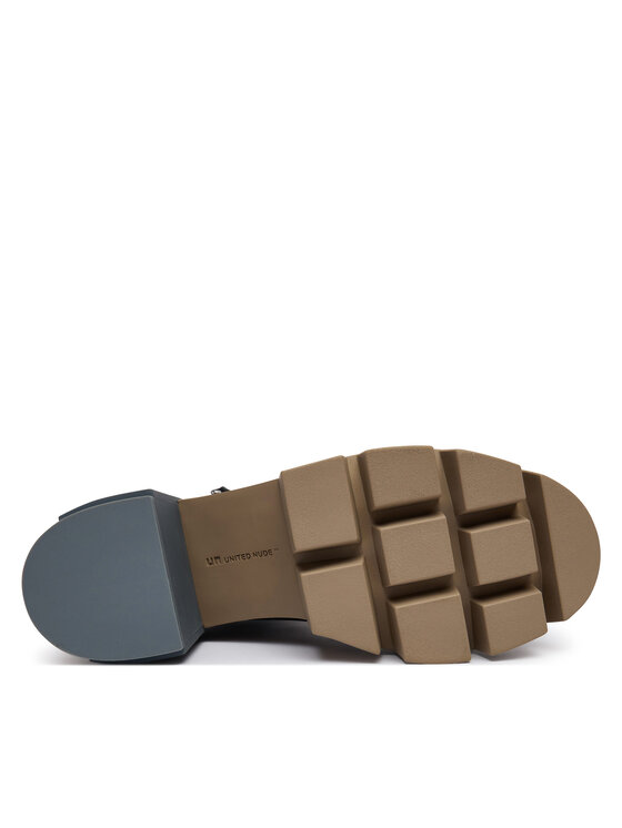 United Nude Botki United Nude Grip Cap Mid 11031161201 Brązowy ciemny
