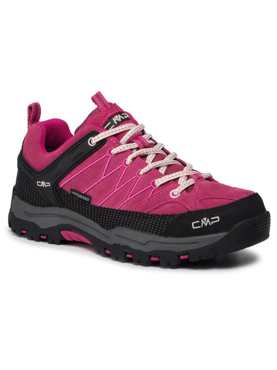 CMP Botas de trekking CMP Kids Rigel Low Trekking Shoes Wp 3Q13244J Rosa
