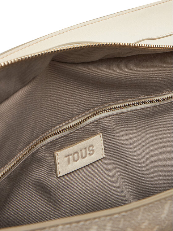 TOUS Ročna torba TOUS Buckles Silhouette 2002201901 Bež