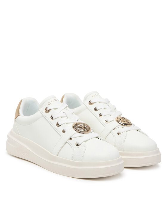 Guess Снікерcи Guess FLFEZO LEA12 Білий