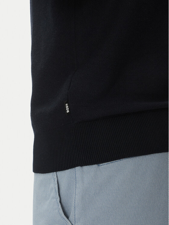 BOSS BOSS Póló Jianfranco 50537642 Sötétkék Regular Fit