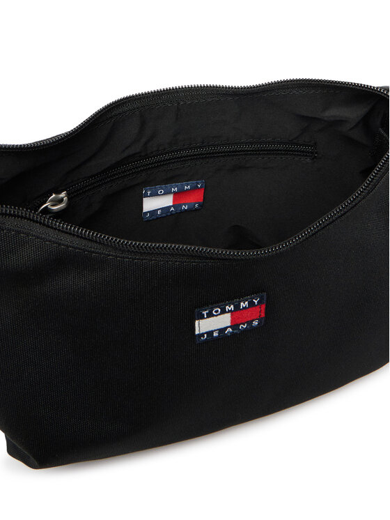 Tommy Jeans Geantă Tommy Jeans Tjw Ess Daily Shoulder Bag AW0AW18463 Negru