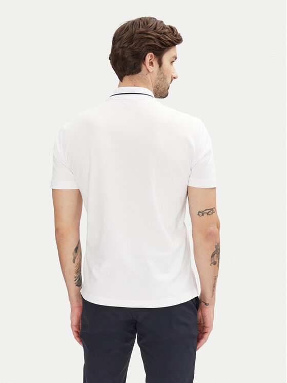 EA7 Emporio Armani EA7 Emporio Armani Polo majica 7M000184 AF13511 U0002 Bela Slim Fit