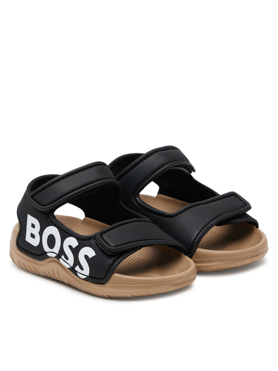 BOSS Босоніжки BOSS J52158 S Чорний