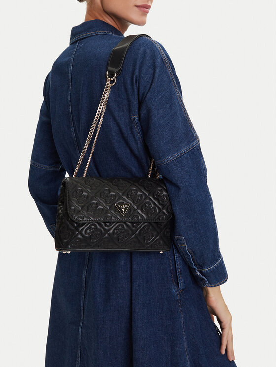 Guess Rankinė Guess HWQL96 58210 Juoda