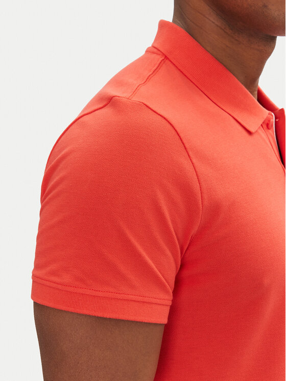 Tommy Jeans Tommy Jeans Polo DM0DM20676 Rojo Slim Fit