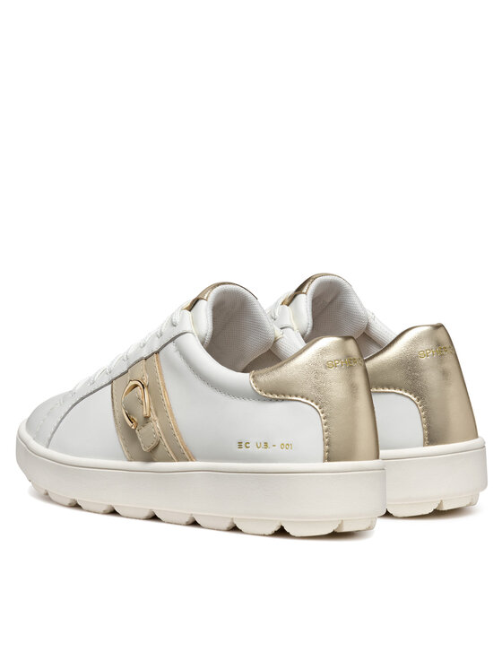 Geox Sneakers Geox D Spherica ECUB-1 D46WEA 00085 C1ZH6 Alb