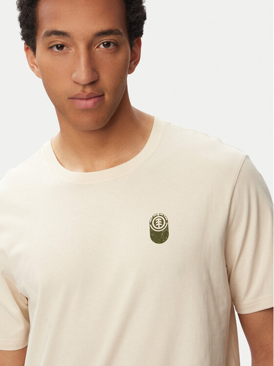 Element Element Camiseta Ambition ELYZT00500 Beige claro Regular Fit