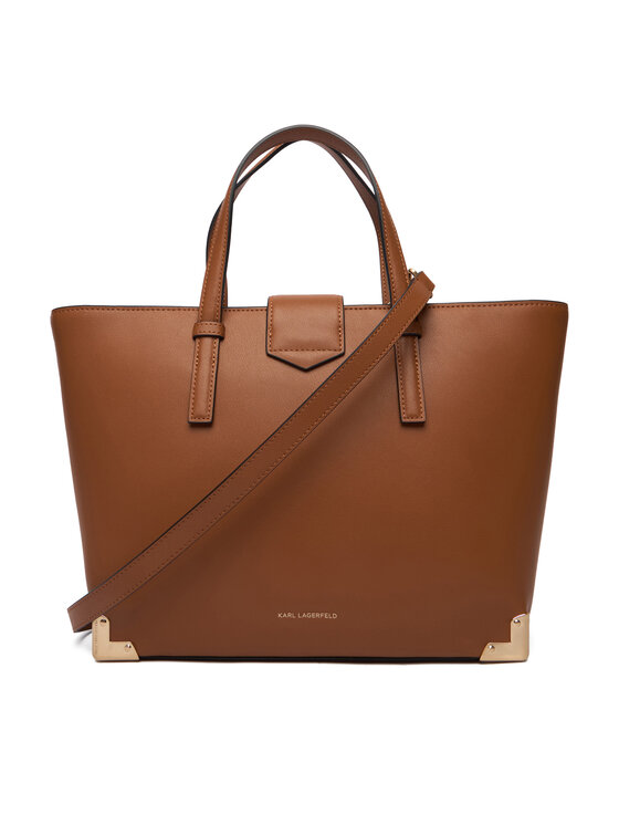 KARL LAGERFELD Torebka KARL LAGERFELD B1W30256 Brązowy
