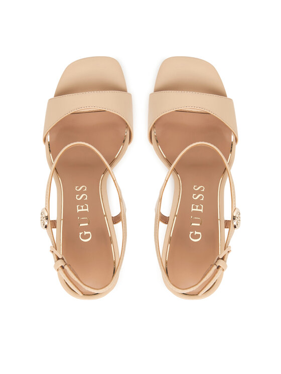Guess Sandały Guess FLPHEN LEA03 Beżowy