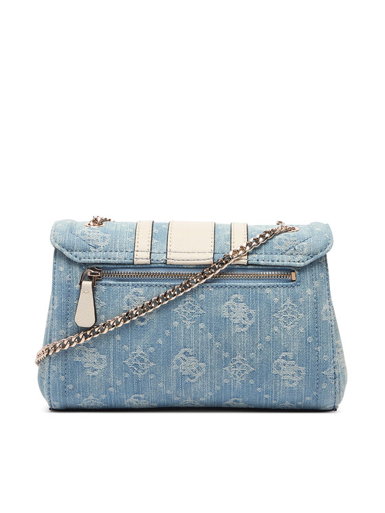 Guess Geantă Guess Noelle II HWDL96 72210 Albastru deschis