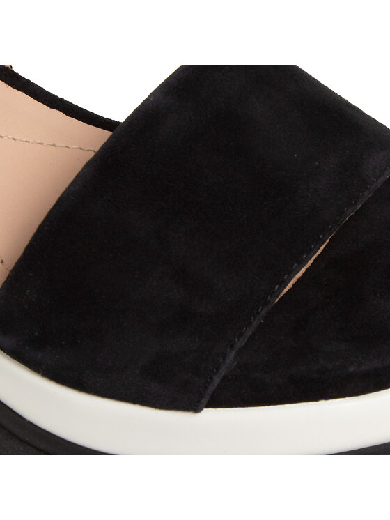 Geox Sandali Geox D Gardenia C D02HBC 00021 C9999 Črna
