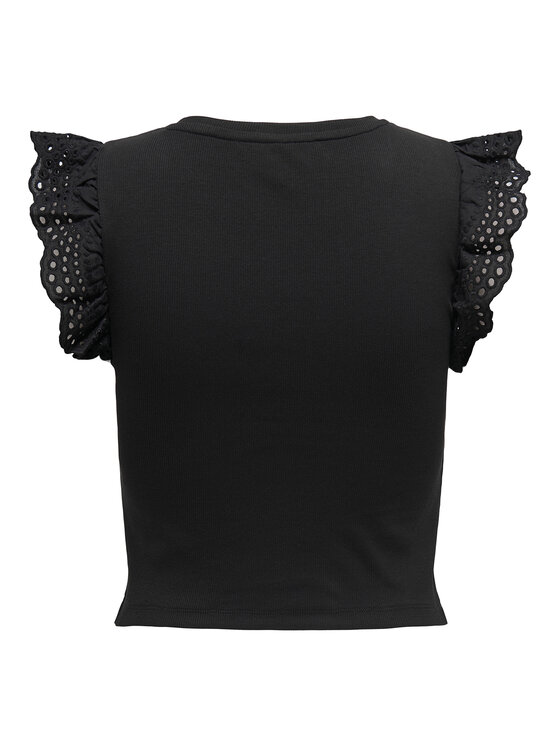 ONLY ONLY Top Mathilda 15308890 Negro Regular Fit