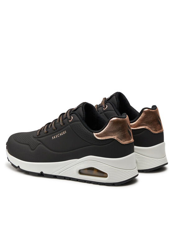 Skechers Снікерcи Skechers Uno Shimmer Away 155196/BLK Чорний