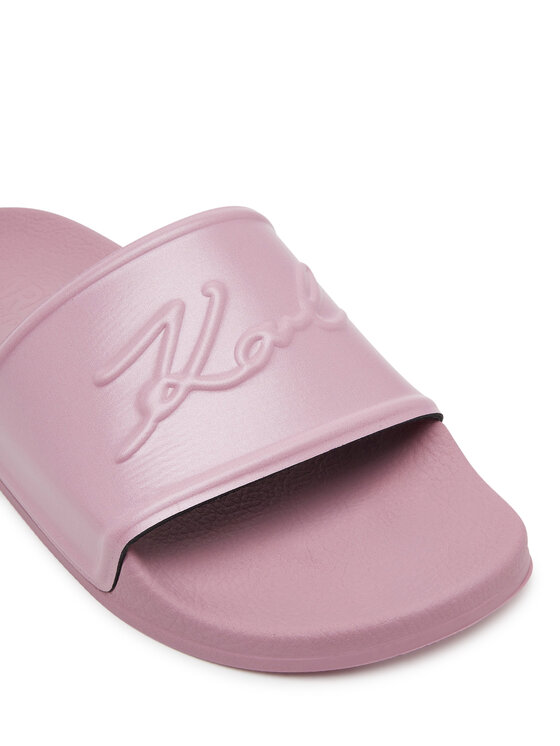 KARL LAGERFELD Шльопанці KARL LAGERFELD Kondo 2.0 KL80910 Рожевий