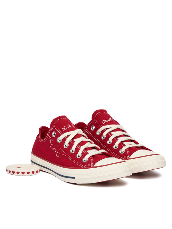 Converse Кеди Converse Chuck Taylor All Star Hearts A19057C Червоний