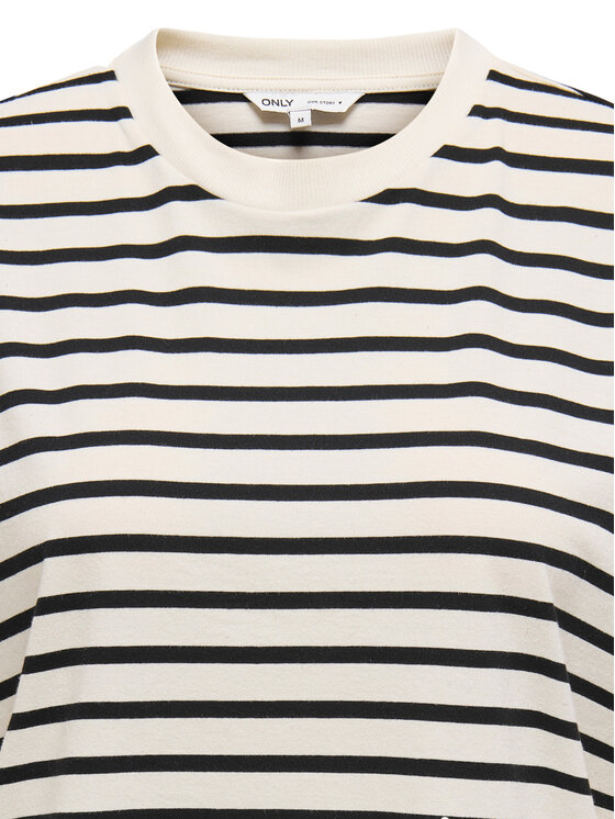 ONLY ONLY Camiseta Livina 15272227 Beis Regular Fit