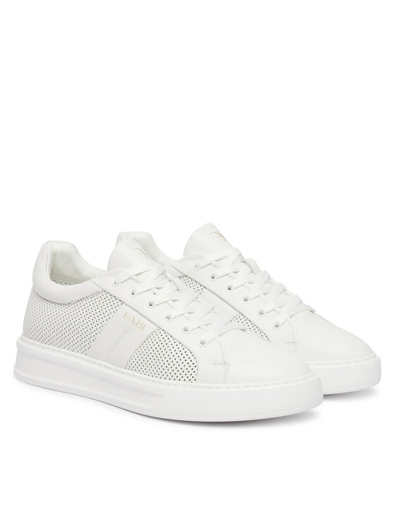 Fabi Снікерcи Fabi FU0459.A10ZIPNBA100 Білий