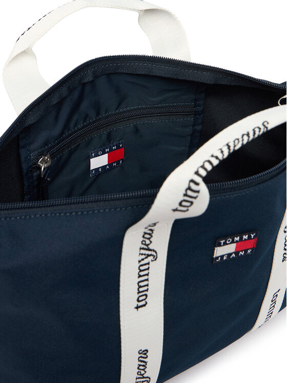 Tommy Jeans Borsetta Tommy Jeans Ess Daily Mini Tote AW0AW18460 Blu scuro
