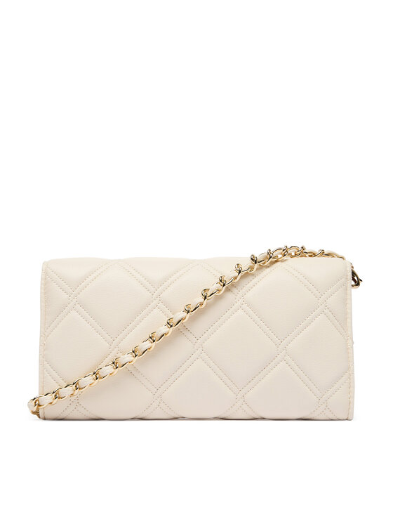 Tommy Hilfiger Τσάντα Tommy Hilfiger Th Feminine Wallet On Chain AW0AW18795 Κρεμ